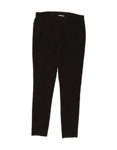 MICHAEL KORS Womens Leggings UK 14 Large Black Viscose DQ08 - Picture 1 of 5