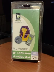 CRICUT *MY WORLD* CLASSMATE CARTRIDGE *NEW SEALED*  LAYERS  CIRCLE TILE FRAME - Picture 1 of 2