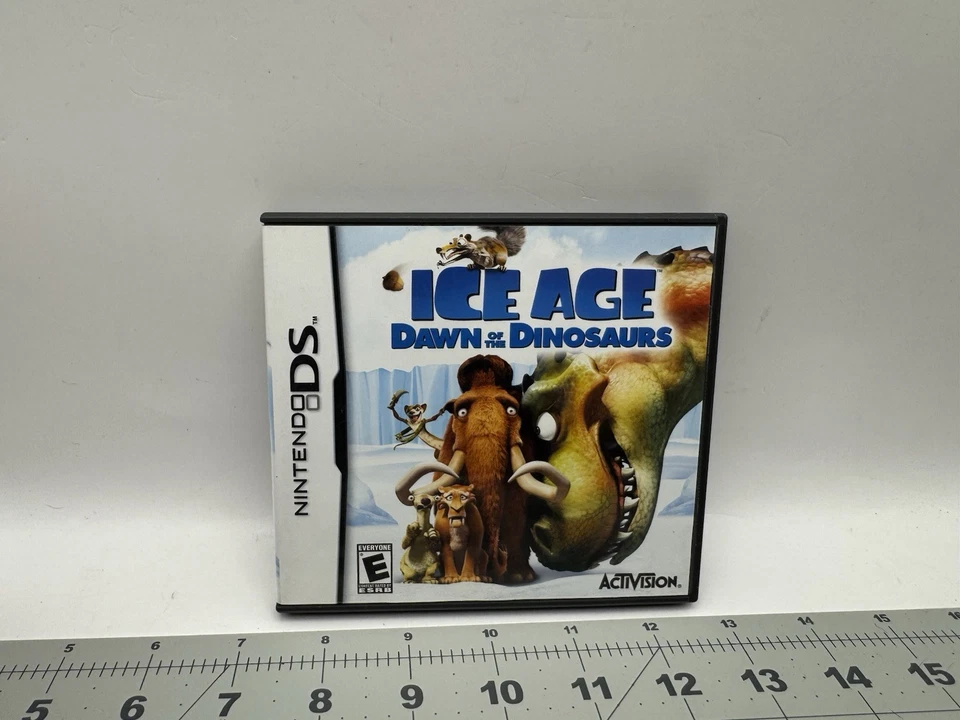 Nintendo DS Ice Age Dawn Of The Dinosaurs - Протестировано Работает В коробке В комплекте - Изображение 1 из 4