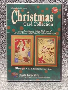 Dakota Collectibles Weihnachtskarten Sammlung 20 Stickmotive Nähfeld - Bild 1 von 8