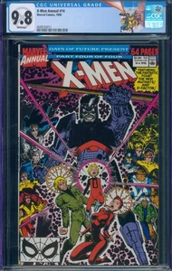 X-Men Anual #14 AdamsCover 1ª Aplicación Gambito X-Men Etiqueta Personalizada CGC 9.8 1990 - Imagen 1 de 2
