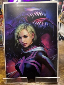 ALL-NEW SPIDER-GWEN GHOST SPIDER 1 SHANNON MAER Virgin Variant LTD 1000 MARVEL - Picture 1 of 2