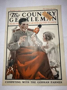 1922 November The Country Gentleman Magazine Illustrated Cover - Picture 1 of 12