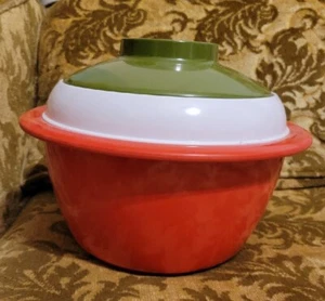 Vintage MCM Kenro tri color Hot/Cold Server Ice Bucket Melmac / Melamine Barware - Picture 1 of 6