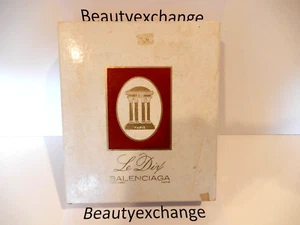 Balenciaga Le Dix Perfume Eau De Toilette Dusting Powder and Soap GIft Set - Picture 1 of 2
