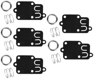Jeu de 5, Kit de joints de membrane de carburateur pour Briggs & Stratton 2cv Thru 5cv... - Photo 1/1