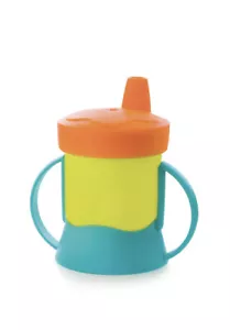 μ) BRAND NEW TUPPERWARE SIP N CARE TUMBLER TODDLER SIPPY CUP RRP$25 YELLOW - Bild 1 von 5