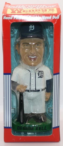 DETROIT TIGERS GEORGE KELL HAND PAINTED BOBBLE HEAD MLB COLLECTIBLE SERIES Cover