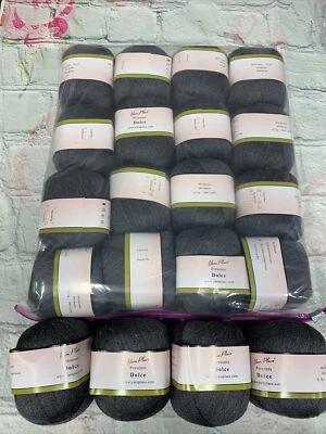 20 Skeins Yarn Place DOLCE - Medium Charcoal - Y4 - Image 1 of 4