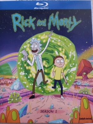 Rick and Morty Season 1 Blu-ray 2013  Disc Looks Almost Perfect Free Shipping - Image 1 of 3
