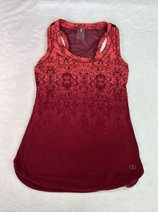 Calia by Carrie Underwood Ombre Racerback Tank Top XS Dark Red - Picture 1 of 16