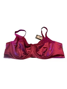 Womens New NWT Torrid Curves 48B Unlined Underwire Balconette Bra Magenta - Picture 1 of 6