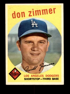 Don Zimmer EX 1959 Topps #287 - Imagen 1 de 2