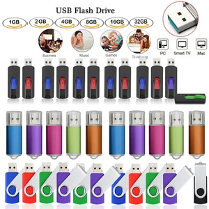 LOT 1GB,2GB,4GB, 8GB, 32GB, 64GB 128GB USB Flash Drive Memory Stick Thumb Drives - Picture 1 of 29