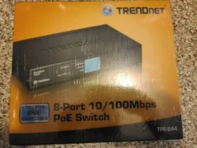  Poe Switch TREDnet 8-port 10/100Mbps (TPE-S44) New Sealed. - Image 1 of 4