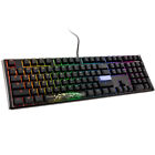 Ducky One 3 Classic Black/White Gaming Tastatur, RGB LED - MX-Speed-Silver (US)