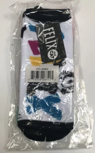 Everything Legwear Felix The Cat Low Cut Socks 3 Pack - NEW Size 3 to 10; Sealed - Picture 1 of 6