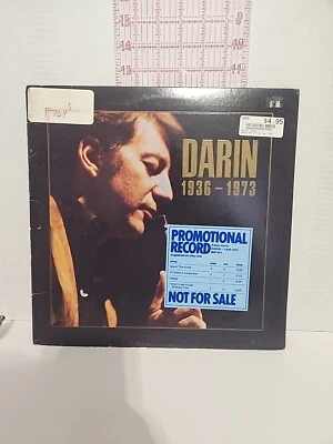 Bobby Darin Daren 1936-1973 1974 Motown M5-813V1 Promo Record Not For Sale - Image 1 of 4