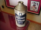 Silver Cream Beer Cone Top Beer Can Menominee Marinette Brewing Upper Michigan