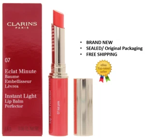 Clarins Instant Light Bálsamo Labial Perfeccionador-NUEVO EN CAJA 07 ROSA INTENSO - Imagen 1 de 1