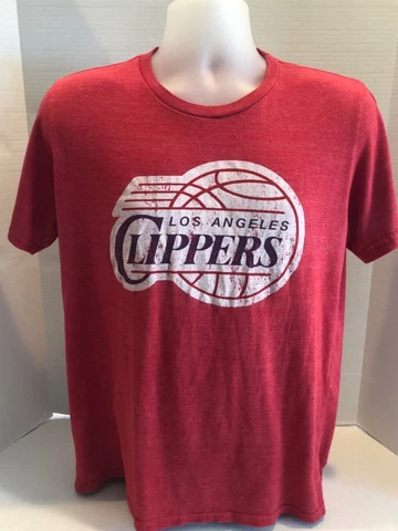Los Angeles Clippers T Shirt Blake Griffin #32 Mens Large Majestic Threads Retro Cover