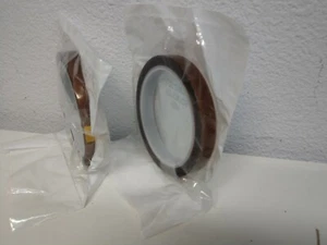 High Temp Resistant Tape 2 pack K201 Polyimide Film Kapton High Temp 1/2" X36YDS - Picture 1 of 4