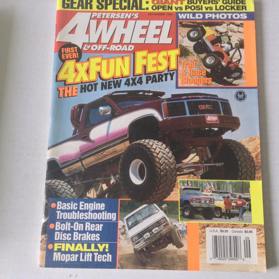 4 Wheel & Off-Road Magazine 4x4 Party September 1994 060117nonrh2 - Image 1 of 1