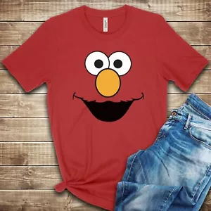 Elmo Face Sesame Street T Shirt 00545 - Picture 1 of 1