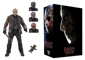 NECA Freddy Vs Jason Ultimate Jason Voorhees 7" Scale Actionfigur - Bild 1 von 8