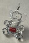 Baccarat Elephant 3" Crystal Glass Figurine Rocking Stamped Pristine Condition