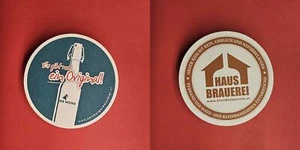 Haus- und Kleinbrauereien Österreich -ein Original Brauerei Bierdeckel Bier - Picture 1 of 1