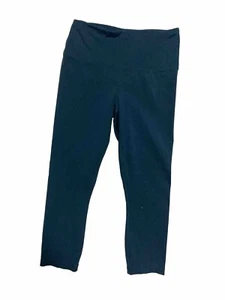 Yogalicious Deep Teal Green Soft Leggings Yoga Pants Small - Picture 1 of 5