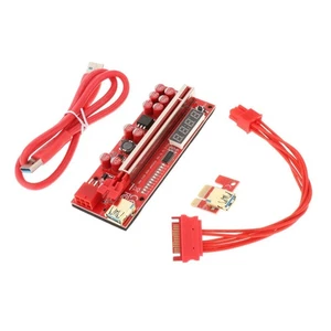 PCIe Riser 1x-16x Coin Mining Stabilne połączenie PCIe Express 6Pin dla XP - Zdjęcie 1 z 7