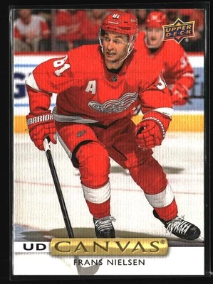 2019-20 Upper Deck - UD Canvas - #C134 Frans Nielsen - Detroit Red Wings - Image 1 of 2