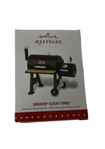2015 Hallmark Andenken Ornament Smokin' Good Times Stier geformt Raucher Ornament  - Bild 1 von 2