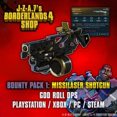 Borderlands 4✨MISSILASER SHOTGUN BOUNTY PACK 1 GEAR, WEAPON BL4 ✅PC-PS-XBOX✨ - Image 1 of 2