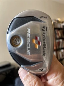 Taylormade Rescue 2009 22° 4 Hybrid Stiff Flex Reax - Picture 1 of 8