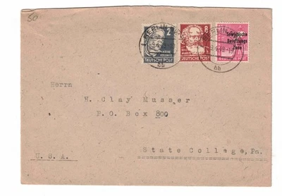 Berlín Alemania 1949 cubierta para el Colegio Estatal Pensilvania Foto 1 de 2