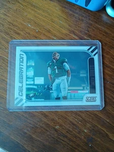 2023 Score Football Jalen Hurts Red #11 Celebration Insert Philadelphia Eagles - Picture 1 of 2