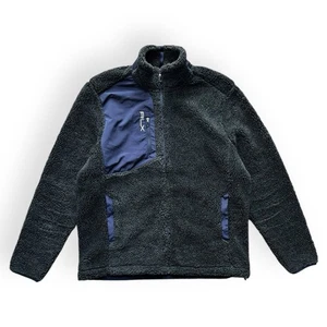 Ralph Lauren RLX Pullover Half Zip High Pile Sherpa Fleece Men’s M Golf - Picture 1 of 12