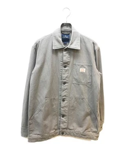 BROOKS BROTHERS herringbone stripe chore jacket Size: S Brown 100211803 Men - Picture 1 of 6