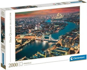 New Clementoni Jigsaw Puzzle 2000 Pieces 12+ 32082 London Aerial View HQC - Picture 1 of 2