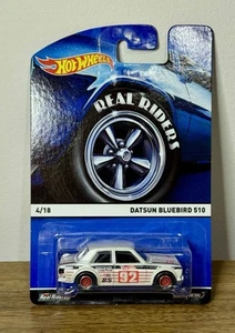 2015 Hot Wheels Premium Heritage Real Riders - DATSUN 510 - Picture 1 of 4