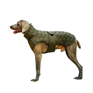 Dog Winter Coat with Fleece-Lined & Waterproof Layer, Adjustable Reflective J... - Picture 1 of 7