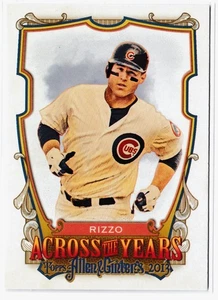 2013 Topps Allen & Ginter's - Across the Years Anthony Rizzo #ATY-AR - Picture 1 of 2