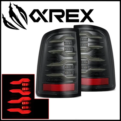 Luces traseras LED LUXX AlphaRex Alpha-Negro aptas para Dodge Ram 1500 2500 3500 2009-2018 Foto 1 de 4