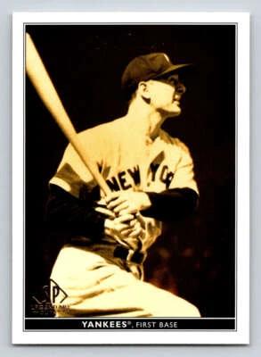 2002 SP Legendary Cuts #48 Lou Gehrig (ref 198736) - Image 1 of 2