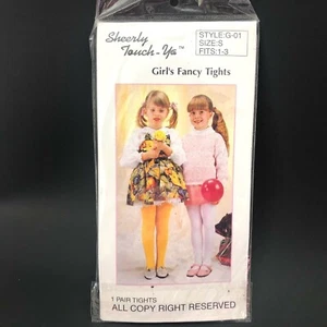 Vintage Mädchen Gr. Small 1-3 Weiß Nylon Höschen Hose Tights Made In Taiwan Neu - Bild 1 von 5