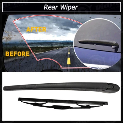 Rear Windshield Wiper Arm & Blade For Hyundai Tucson 2005 2006 2007 2008 2009 - Image 1 of 4