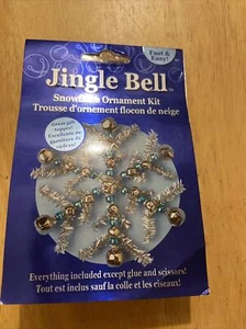 Jingle Bell Christmas Ornament Kit Christmas Tree Tinsel Westrim Craft - Picture 1 of 2